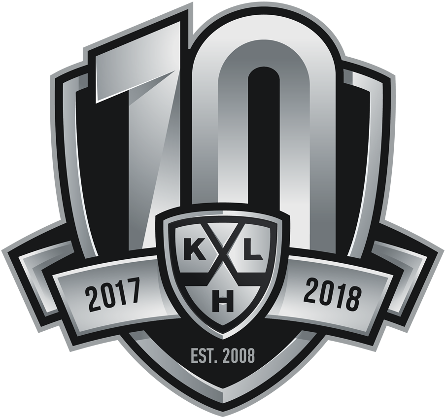Kontinental Hockey League 2017 Anniversary Logo iron on heat transfer